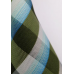 stropdas groen blauw creme ruit motief